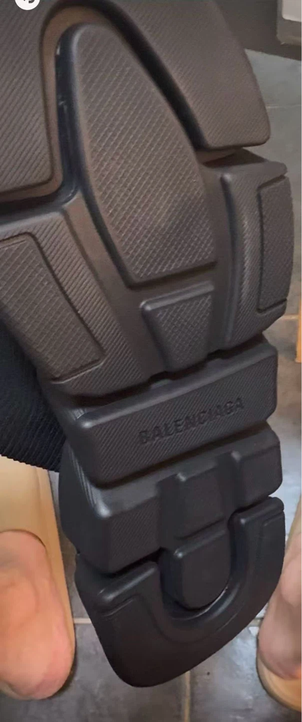 Balenciaga Speed 2.0 Slide Black Knit/Sole Size 40 - photo 3