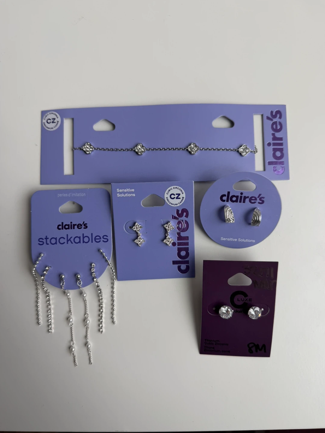 Claire's Jewelry Set: Necklace & Earrings