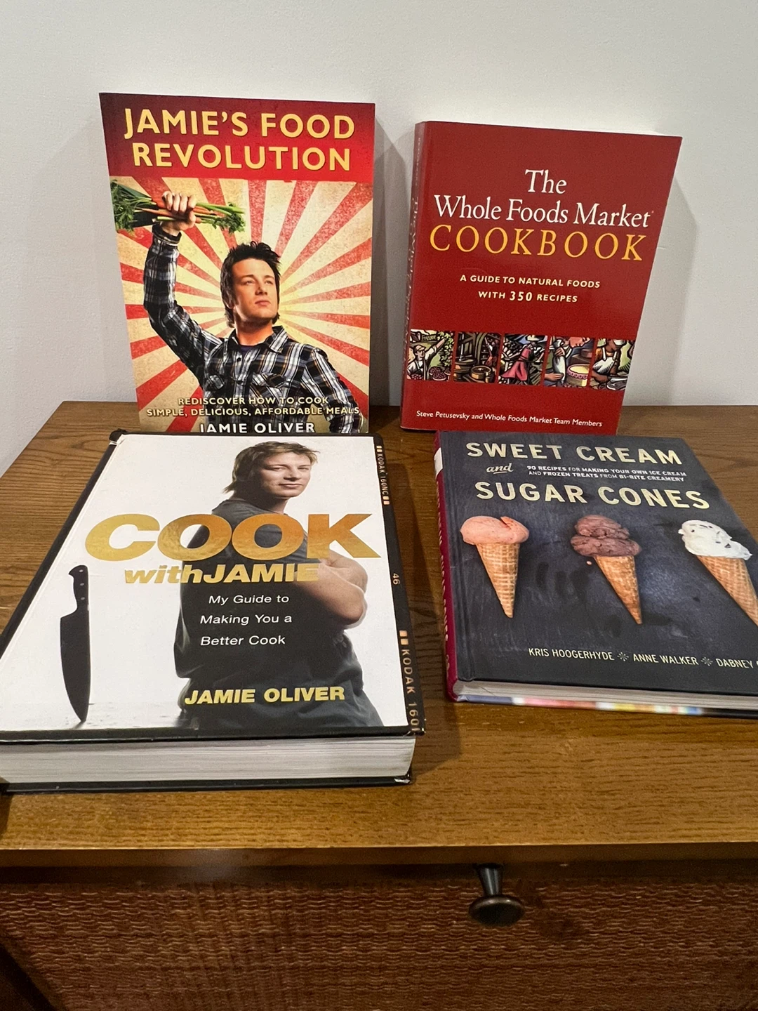 Jamie Oliver Cookbooks:, Whole Foods, Sugar Cones
