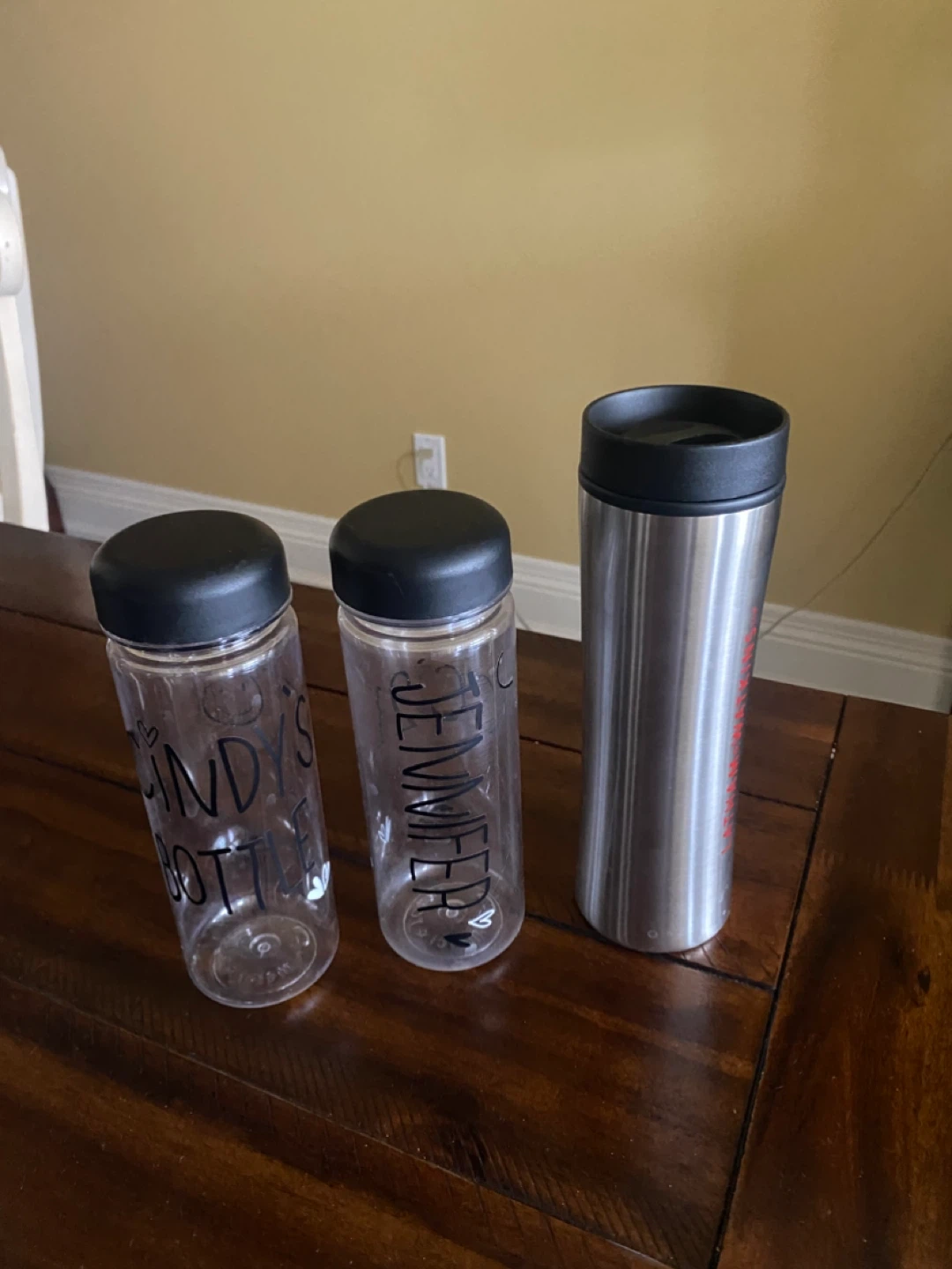 Water Bottles and  new Travel Mug