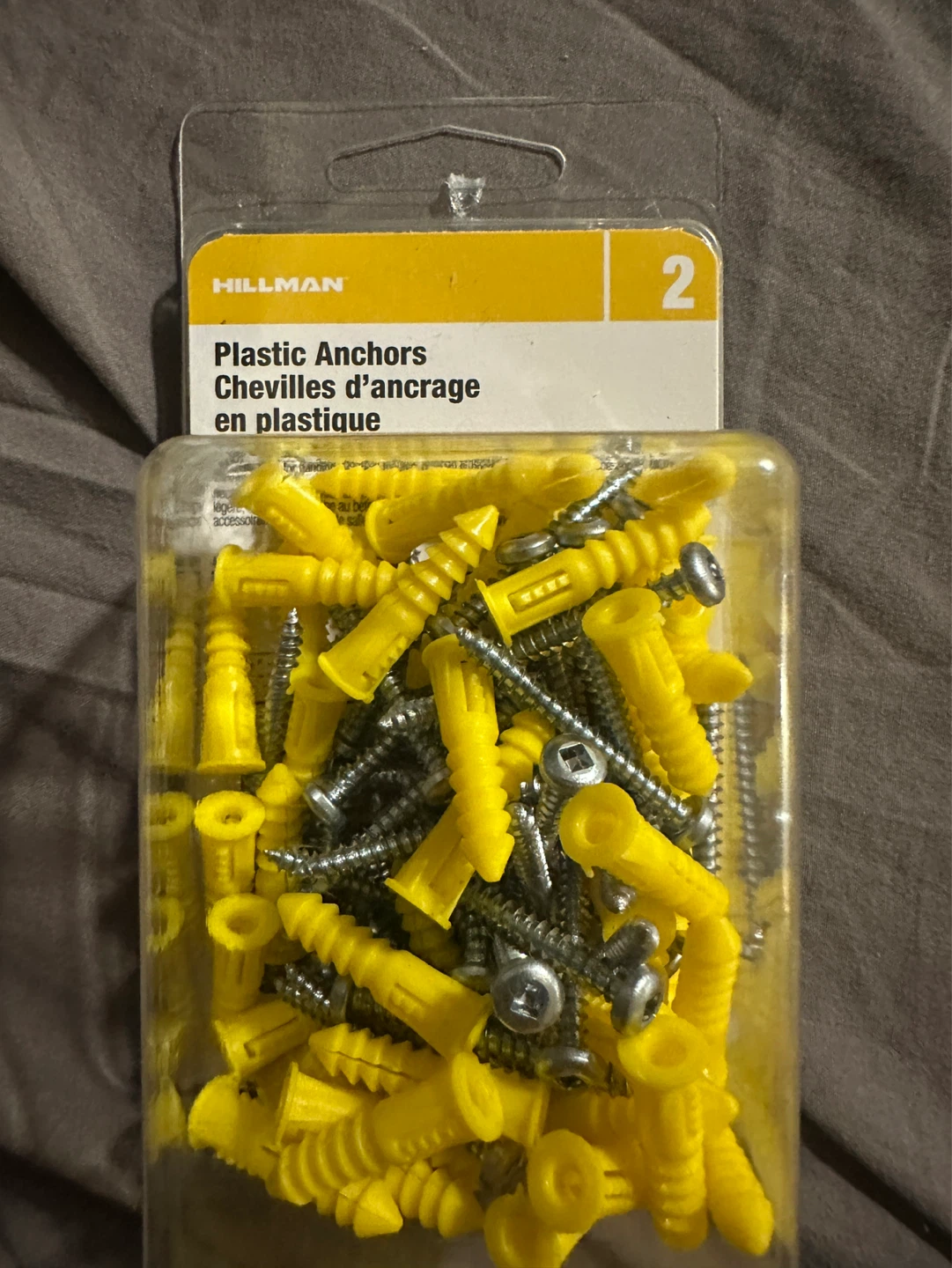 Hillman Plastic Anchors with Screws - photo 2