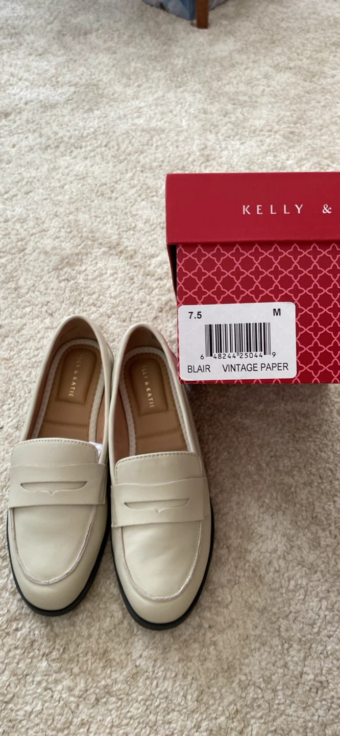 Kelly & Katie Blair Loafers - Size 7.5M - Vintage Paper - photo 4