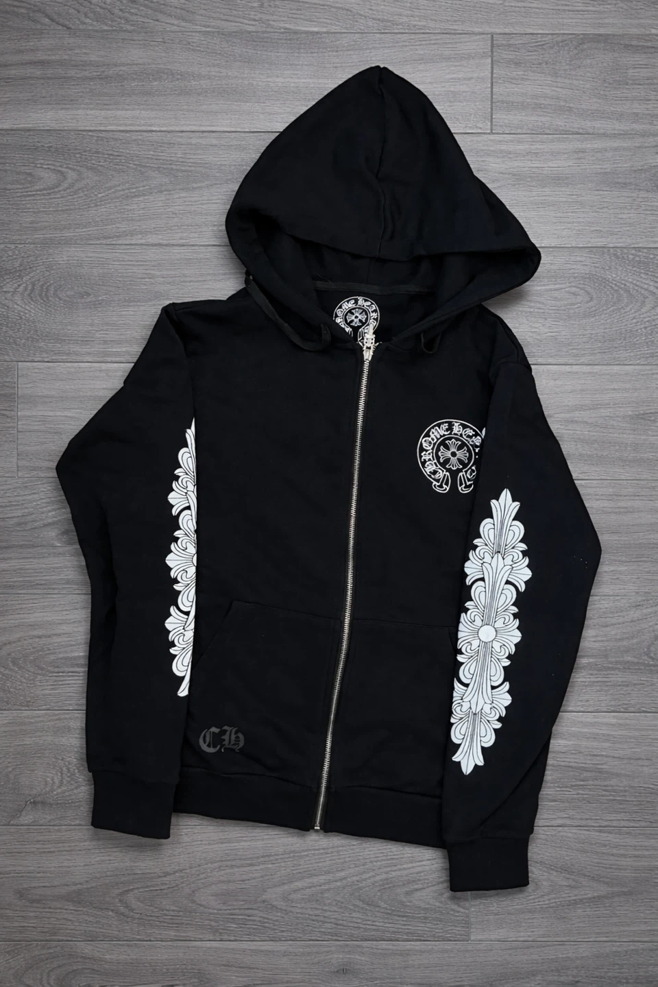 Chrome Hearts Zip-Up Hoodie