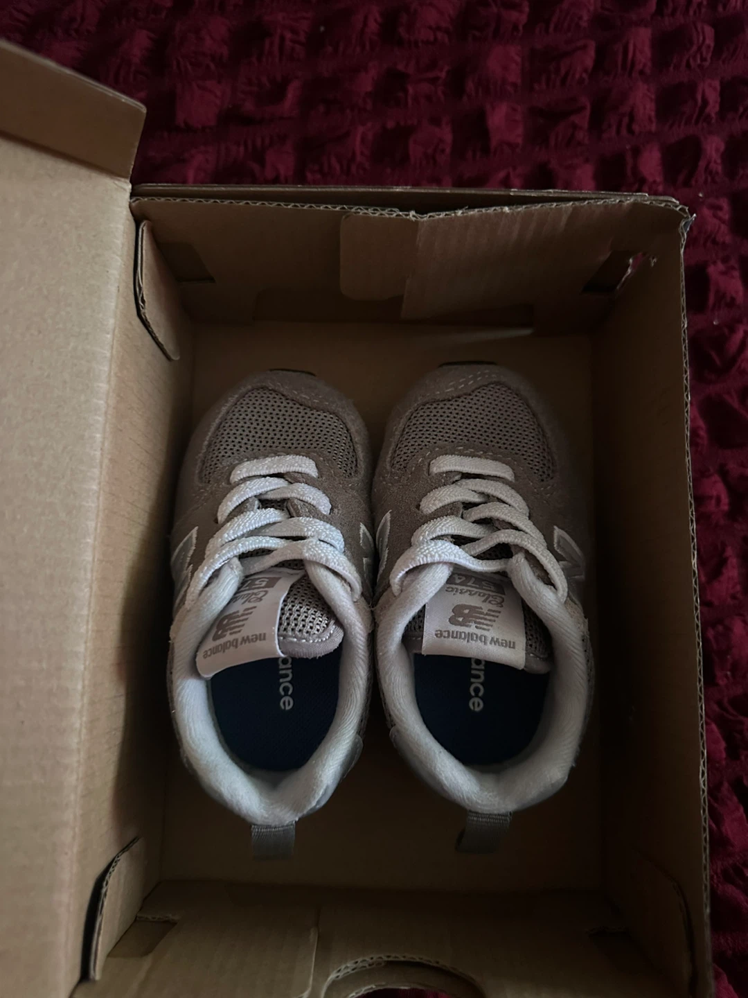 New Balance 574 Wide Kids' Sneakers Size 3 - photo 2