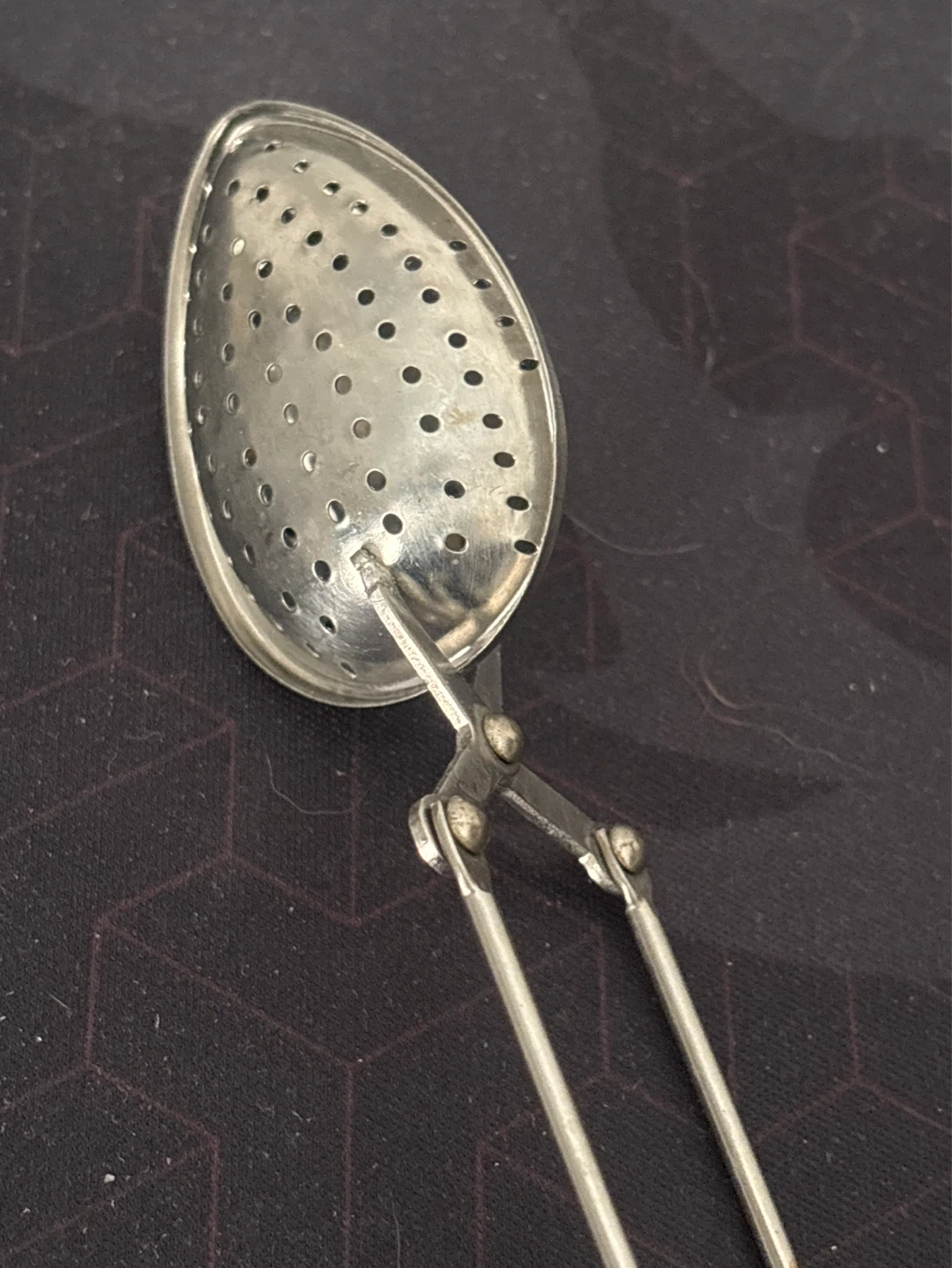 Vintage Metal Tea Infuser Spoon - photo 2
