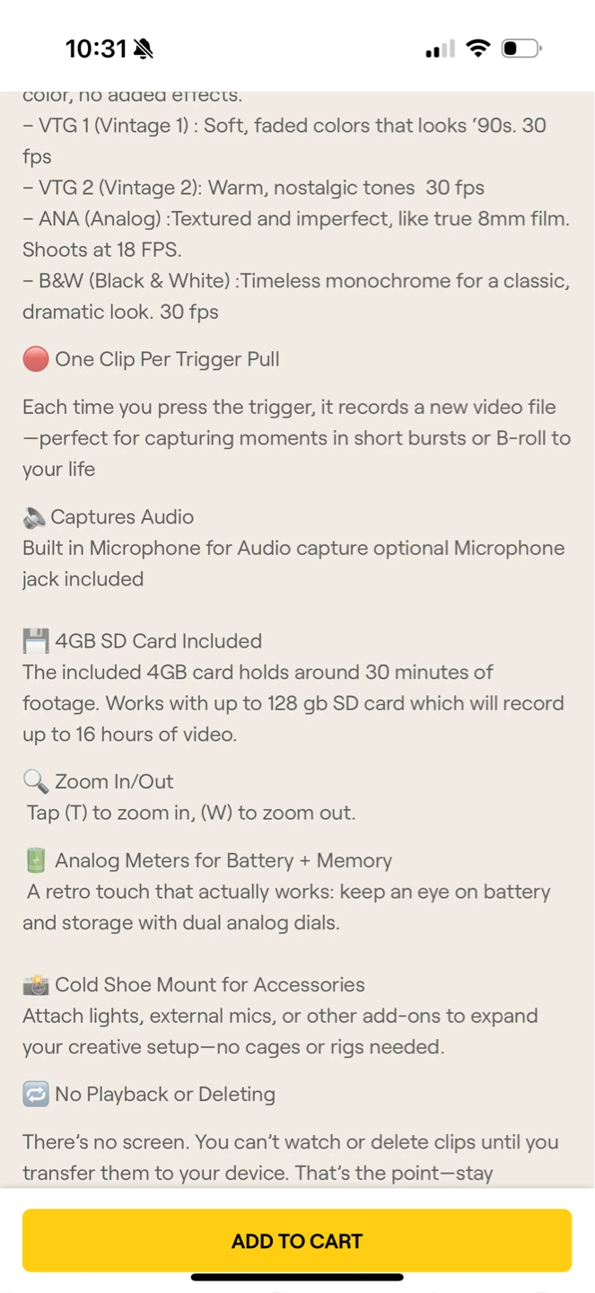 Camp Snap 8 Digital Video Camera - photo 5