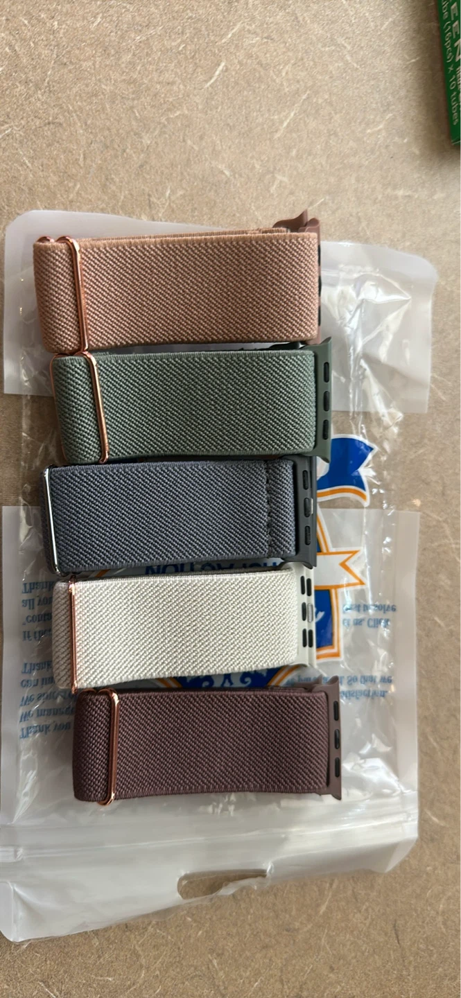 5 Pack Elastic Watch Bands for Apple Watch - photo 2