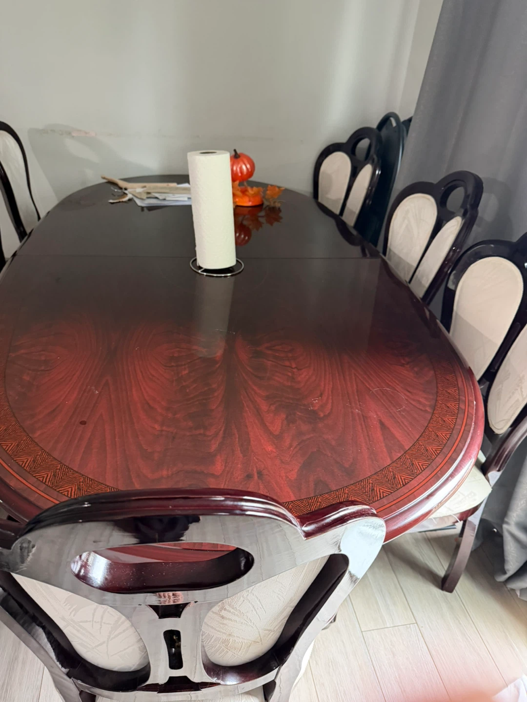 Dining Table Set with 6 Chairs