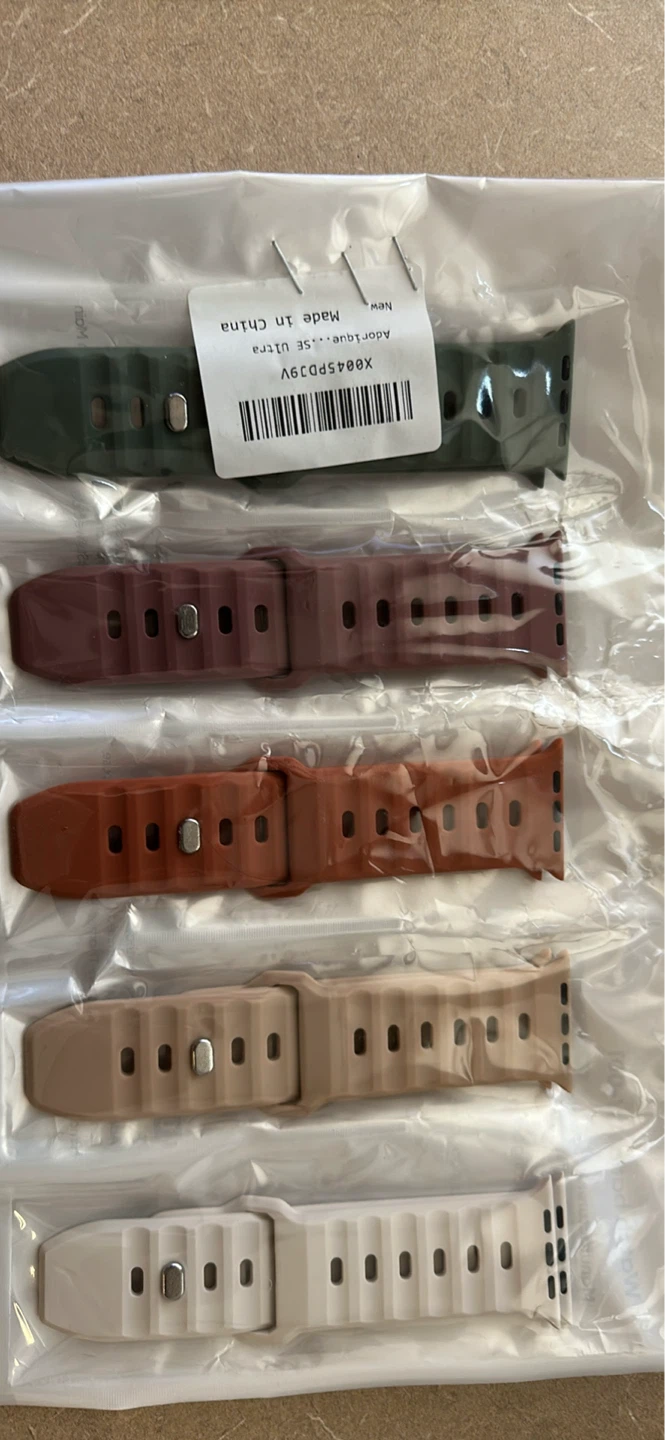 Set of 5 Apple Watch Bands - Multiple Colours