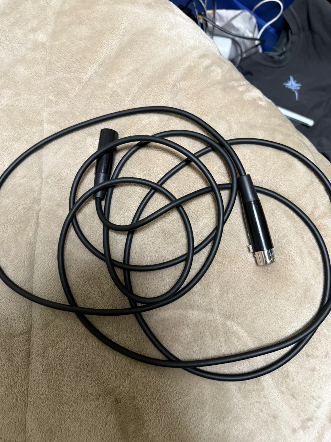 Black XLR Cable