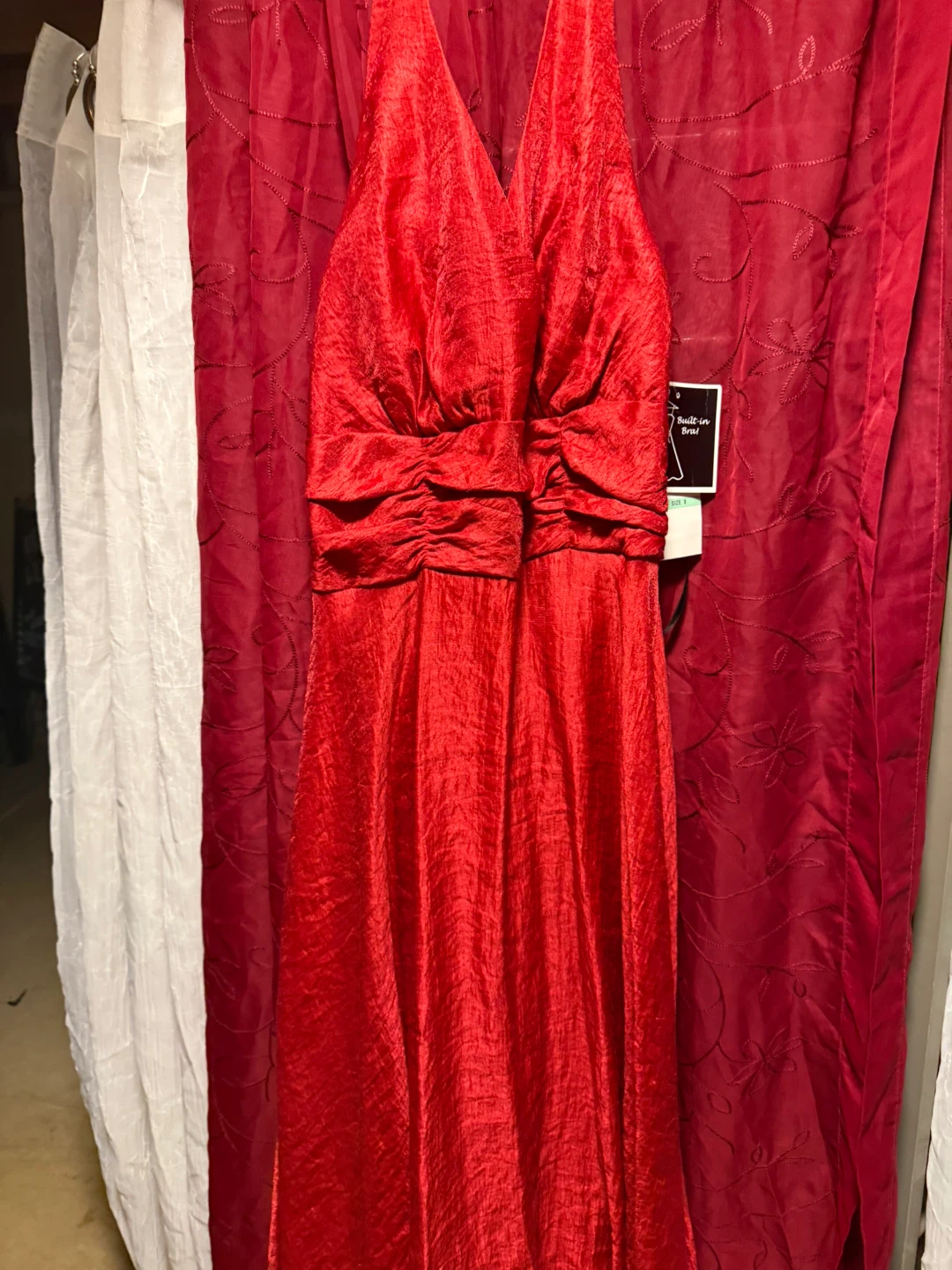 R&K Originals Red Halter Dress - photo 2