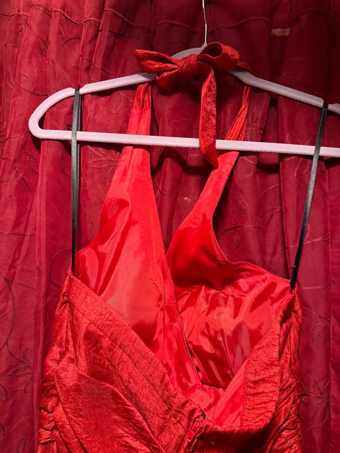 R&K Originals Red Halter Dress - photo 5
