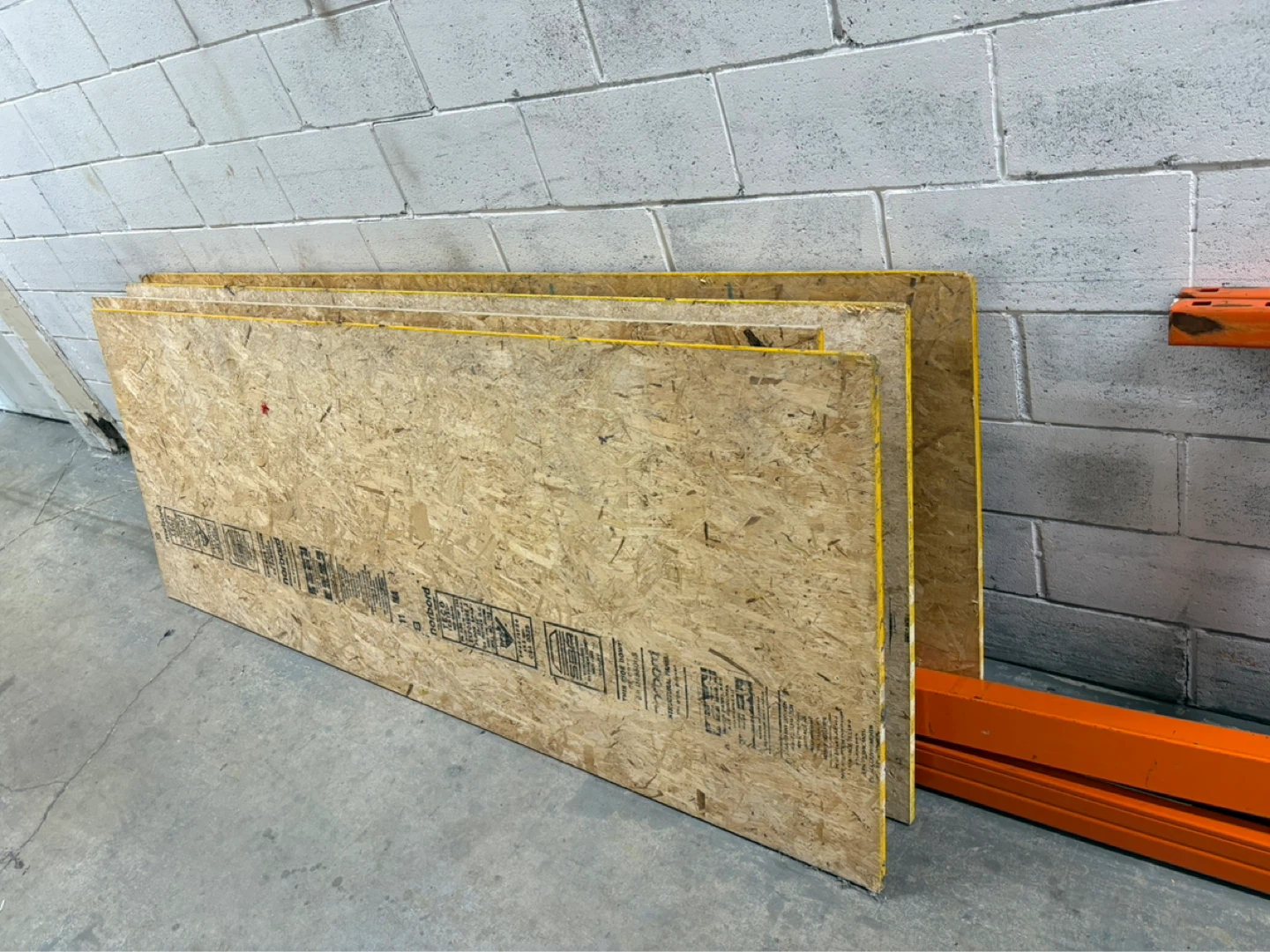 OSB Boards and Industrial Shelving Beams - photo 2