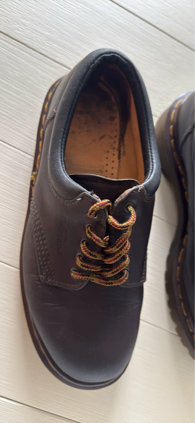 Dr. Martens Brown Leather Oxford Shoes Made in England - photo 2