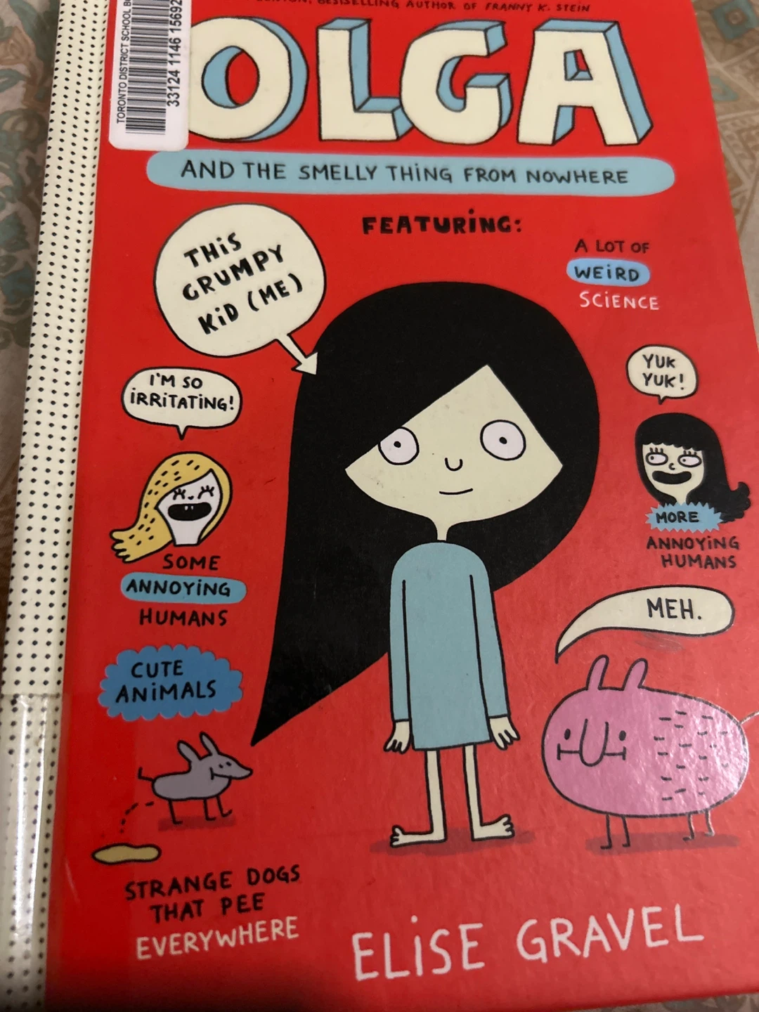 New-Olga and the Smelly Thing from Nowhere Book by Elise Gravel - photo 4