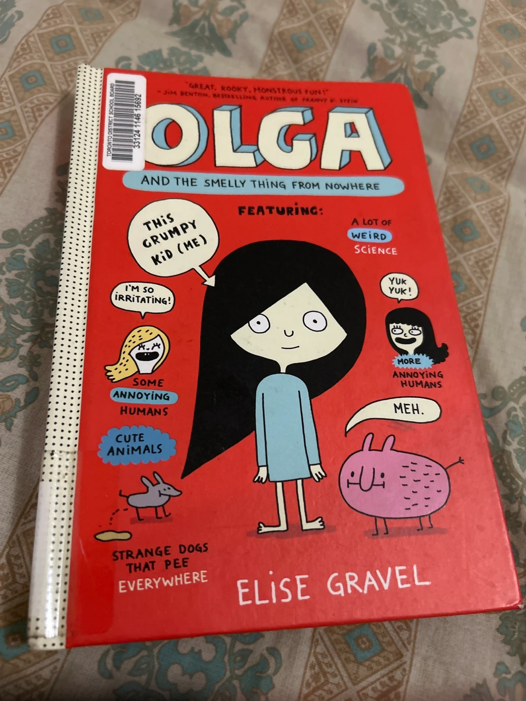 New-Olga and the Smelly Thing from Nowhere Book by Elise Gravel - photo 2