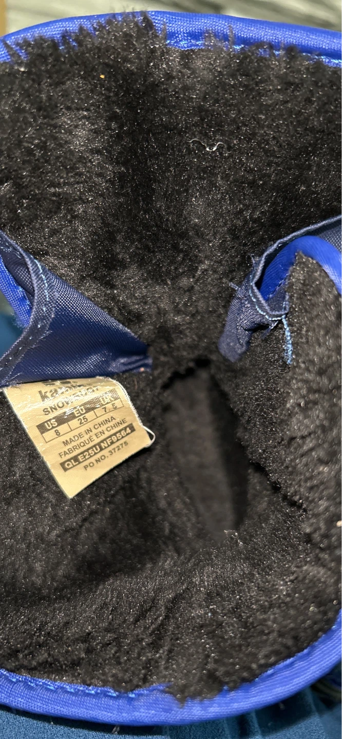 Kamik Blue Snow Boots - Size 8