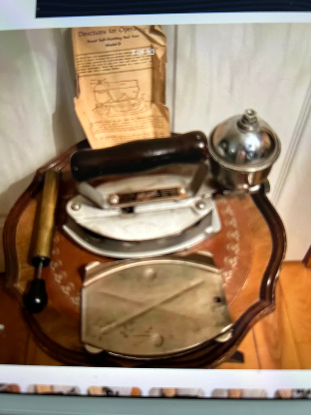 Ant Gas Powered Royal Sad Iron Press Model D 🐞