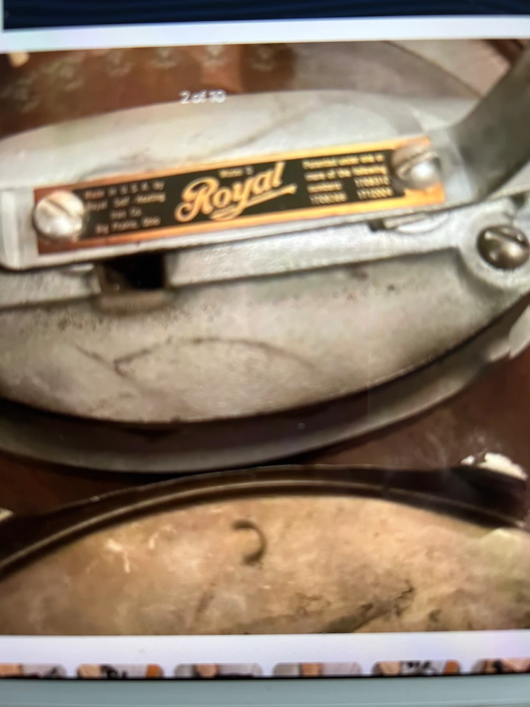 Ant Gas Powered Royal Sad Iron Press Model D 🐞 - photo 2