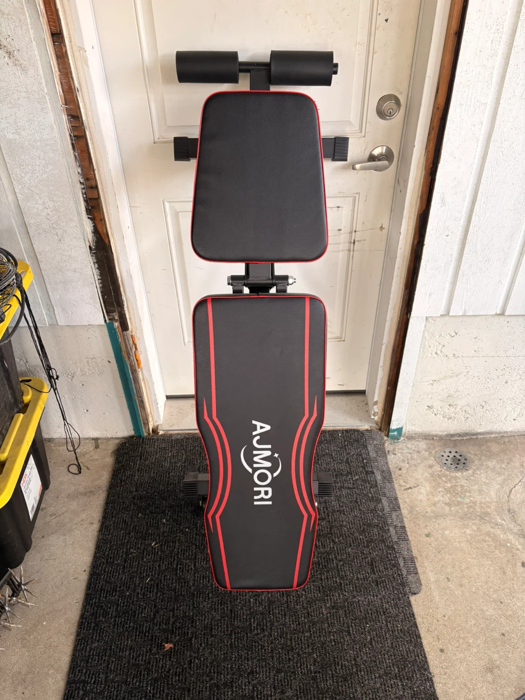 AJMORI Adjustable Weight Bench
