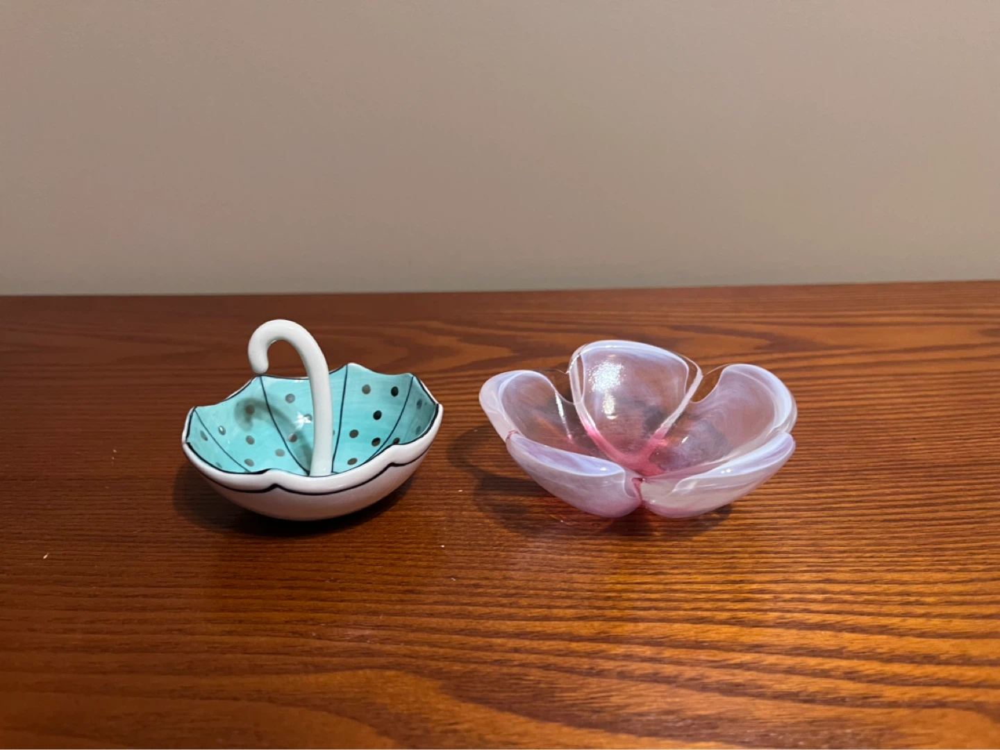 TRINKET DISHES (Flower & Umbrella)