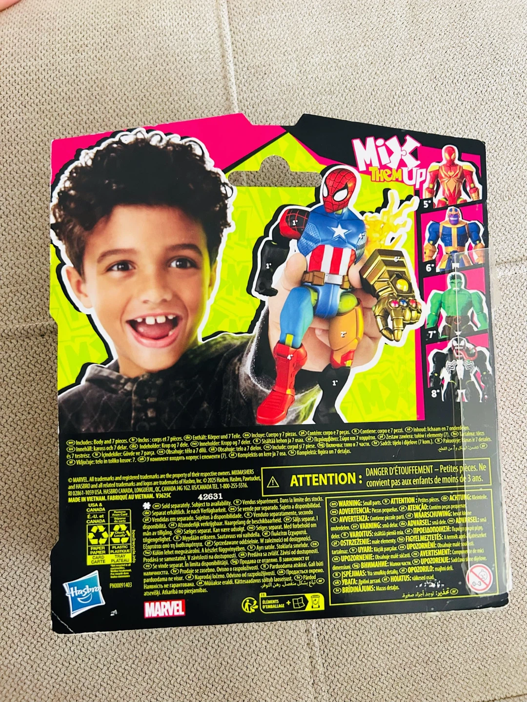 Marvel Spider-Man Mix & Mashers Action Figure - photo 2