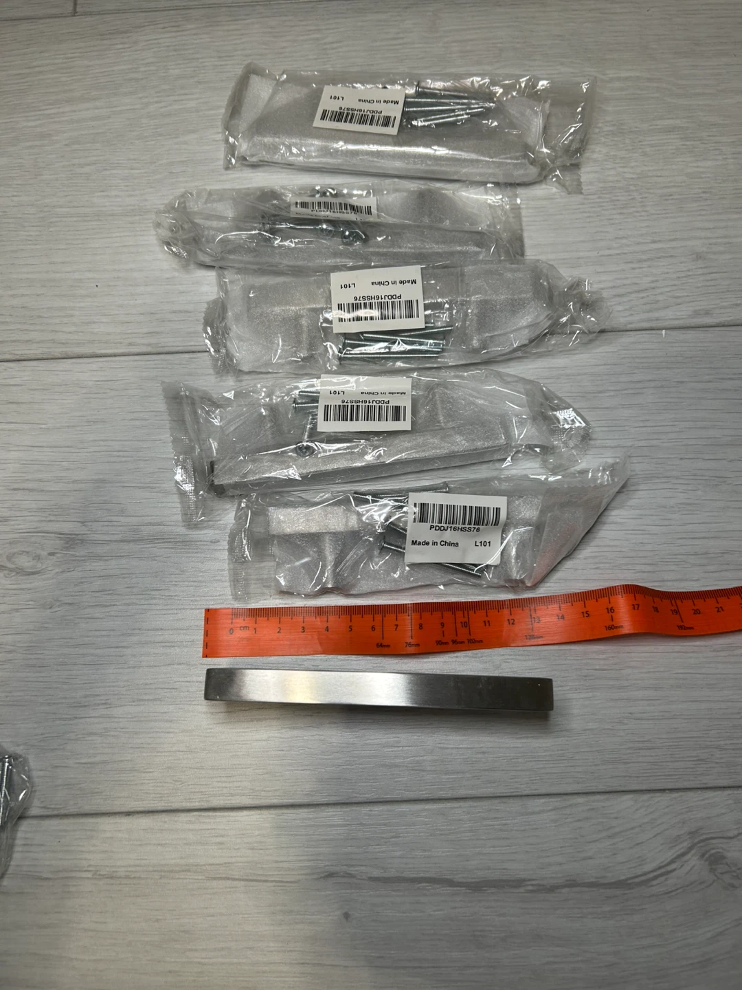 6 Pack Stainless Steel Cabinet Handles - photo 2