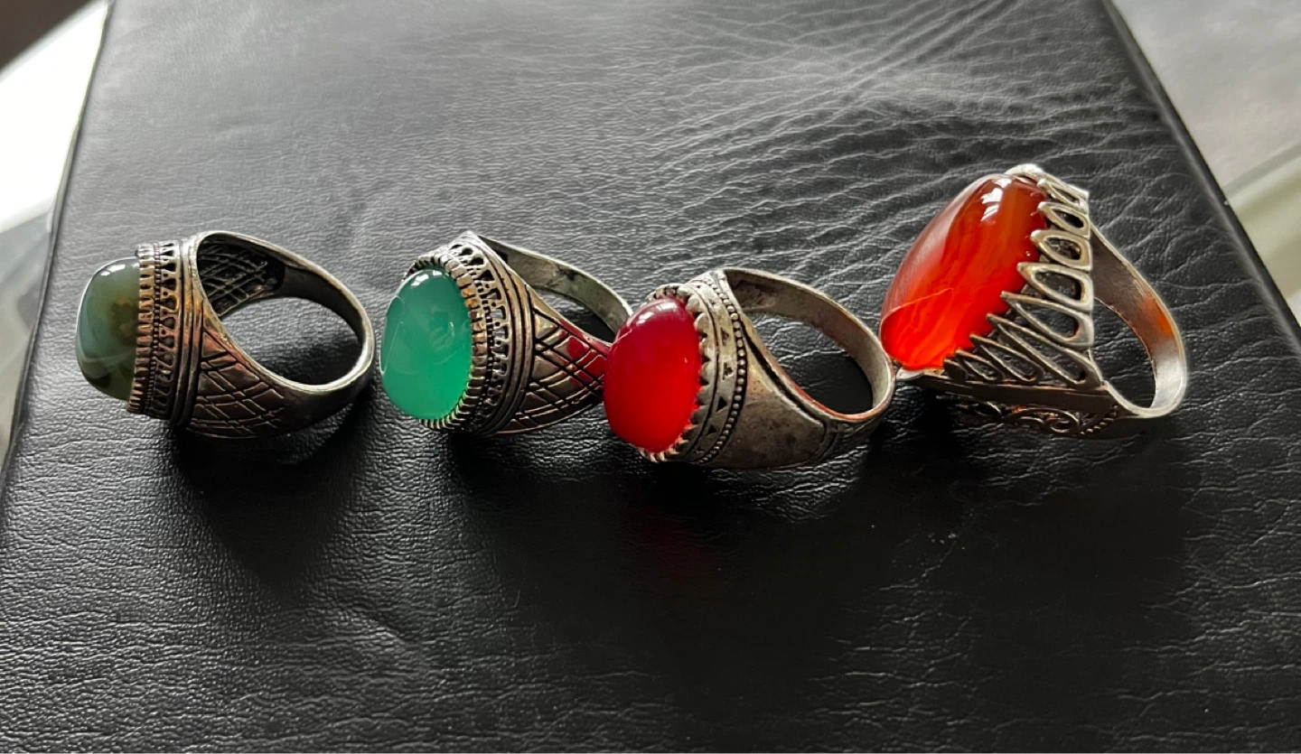50 dollars 4 Men's Rings with Gemstones - photo 3