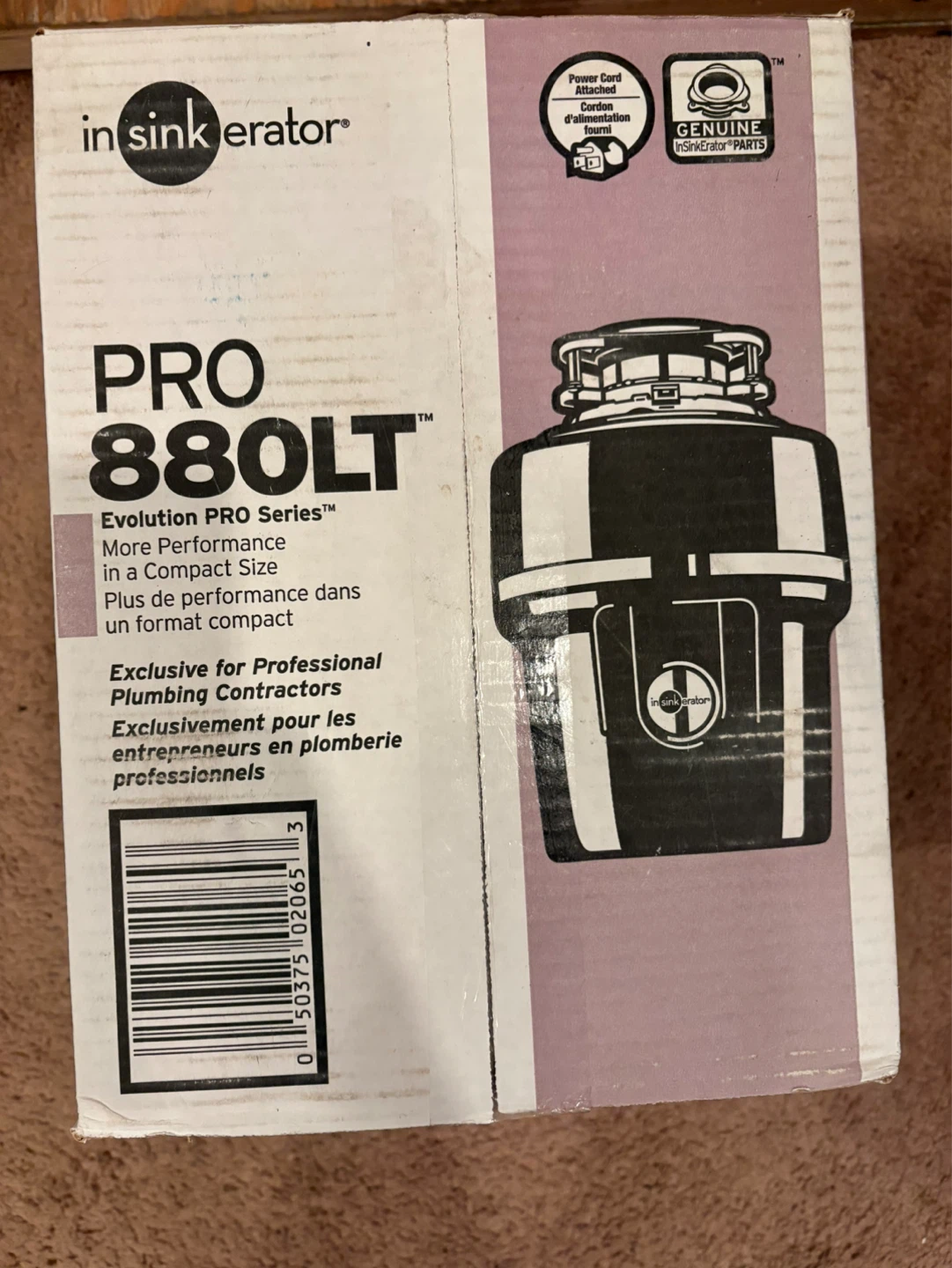 InSinkErator PRO 880LT Garbage Disposal - photo 2
