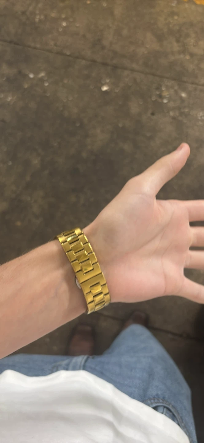 Geneva Gold Tone Watch - photo 3