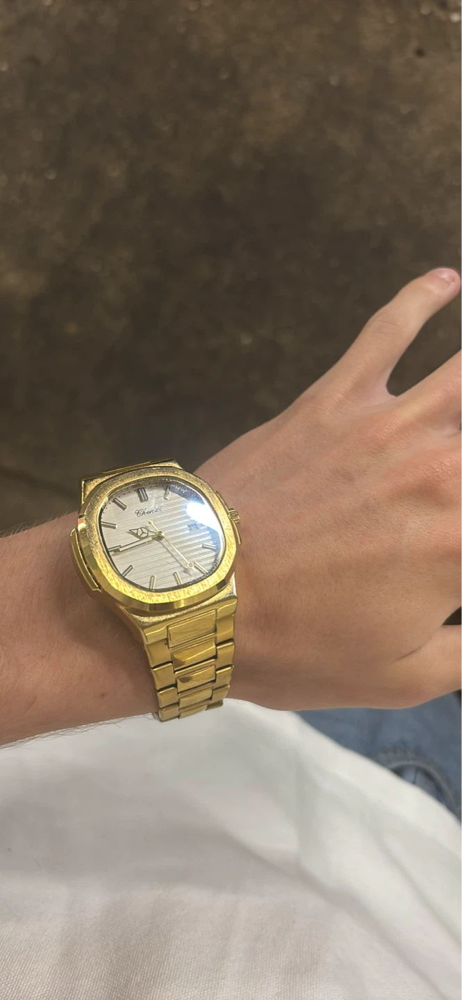 Geneva Gold Tone Watch - photo 2