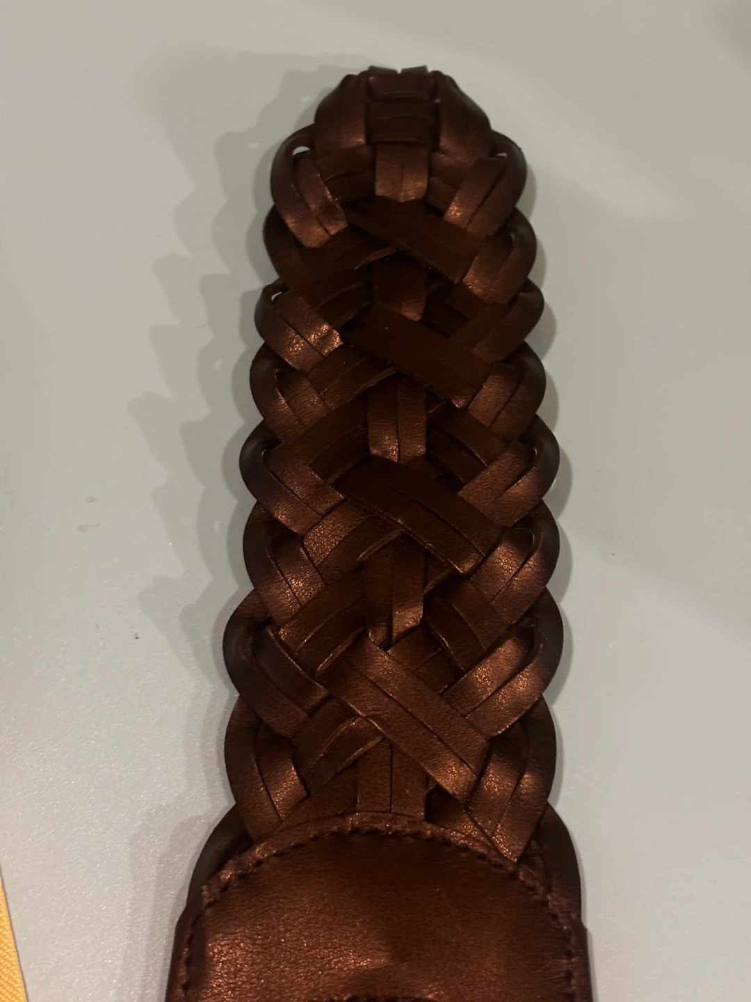 Old Navy Braided Faux Leather Elastic Belt - photo 5