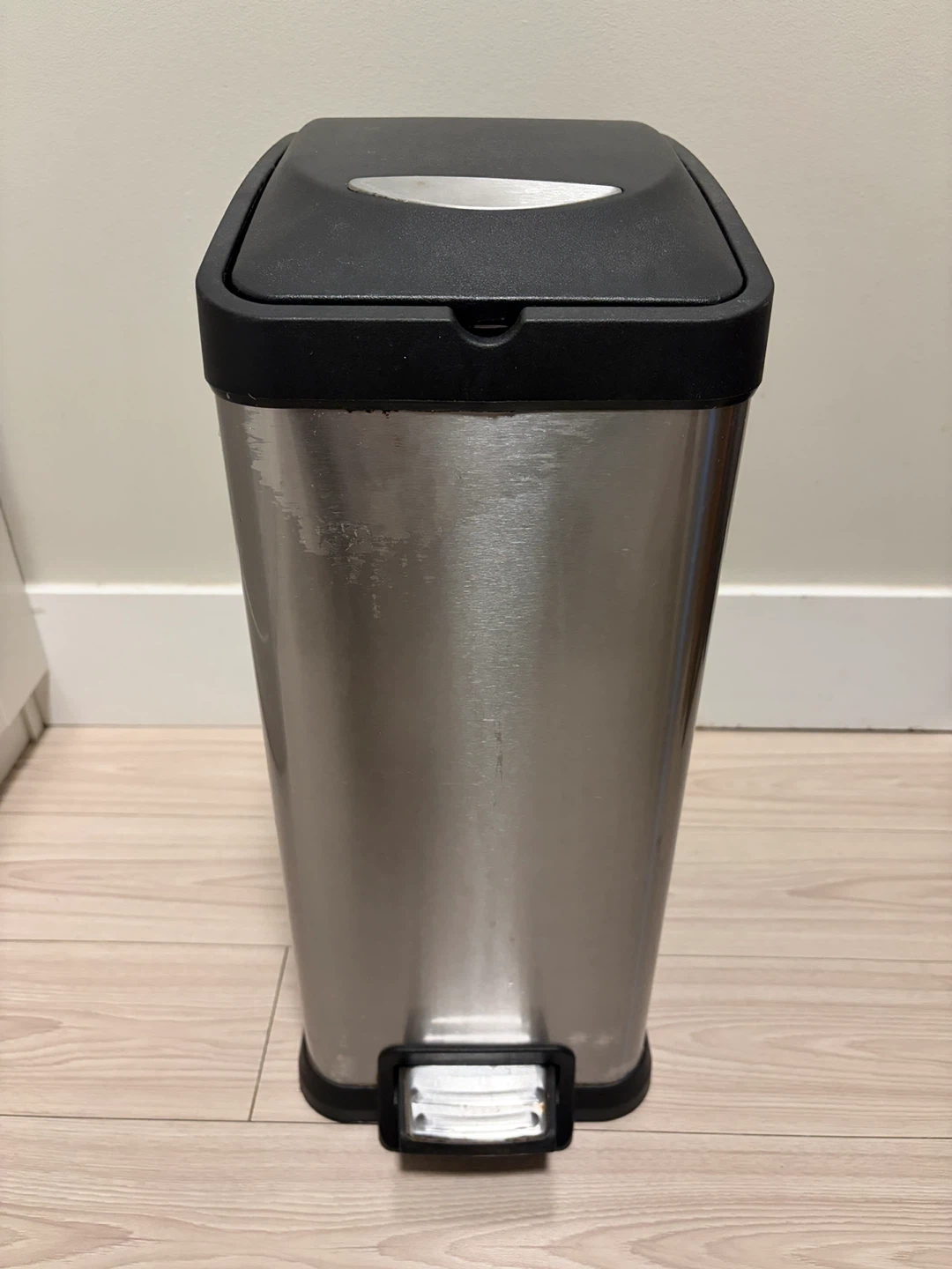Stainless Steel Pedal Trash Can - photo 3