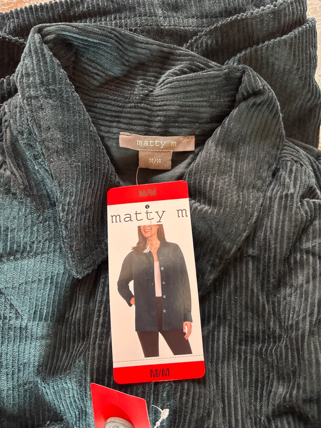 Matty M Corduroy Button-Up Shirt M/M - photo 2