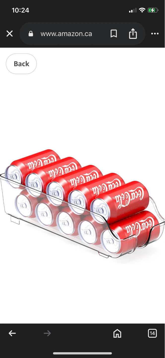 Clear Plastic Can Dispenser Organizer - photo 2