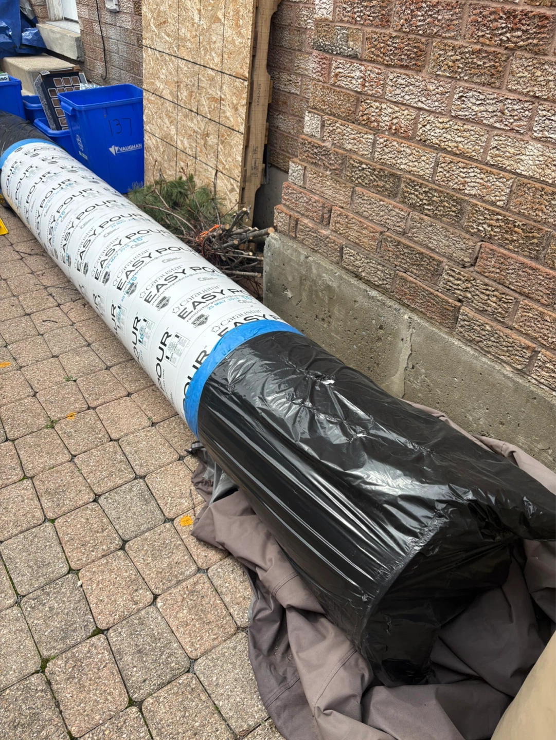 Caraustar Easy Pour Construction Material Roll