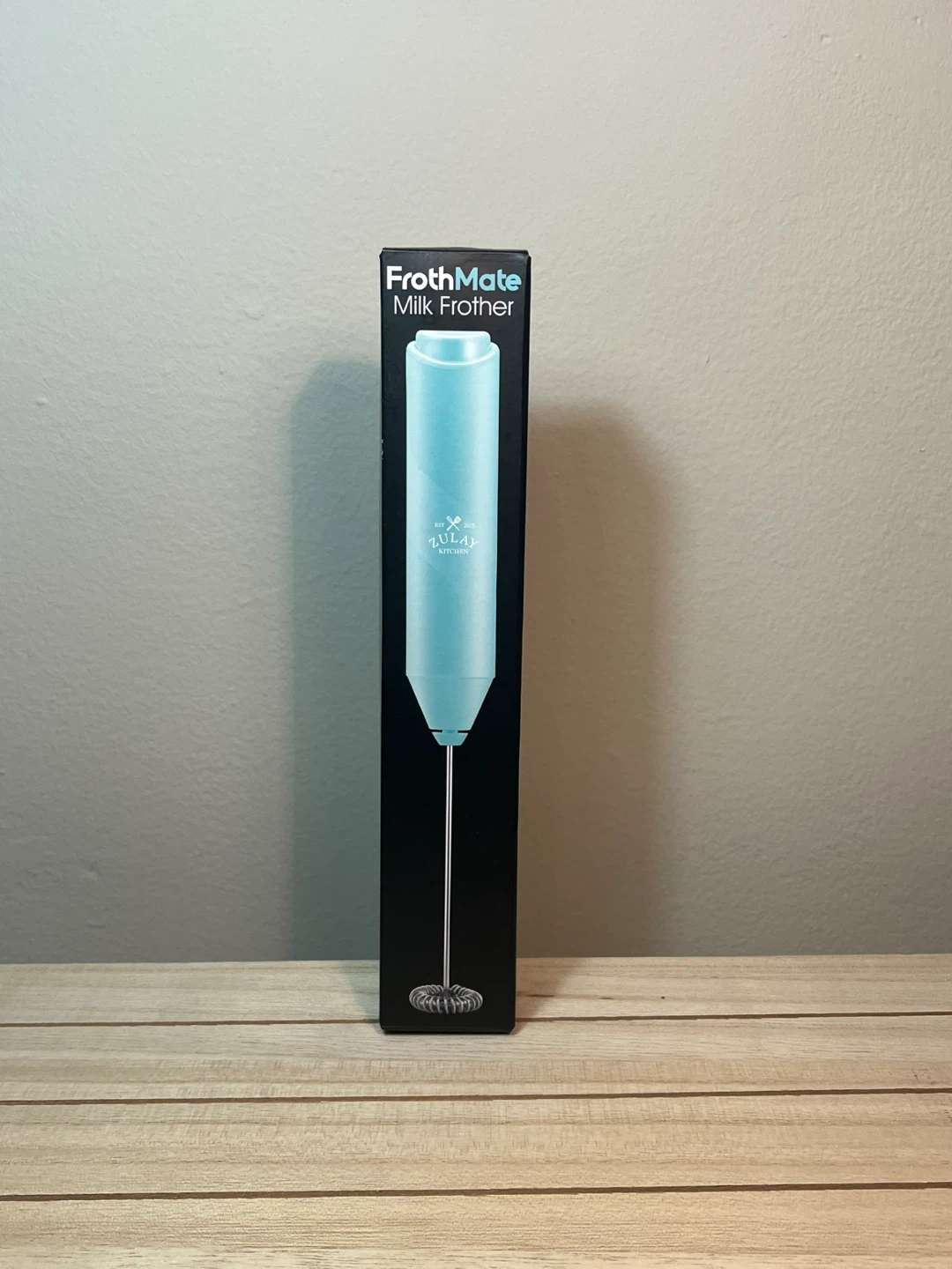 FrothMate Milk Frother - Light Blue
