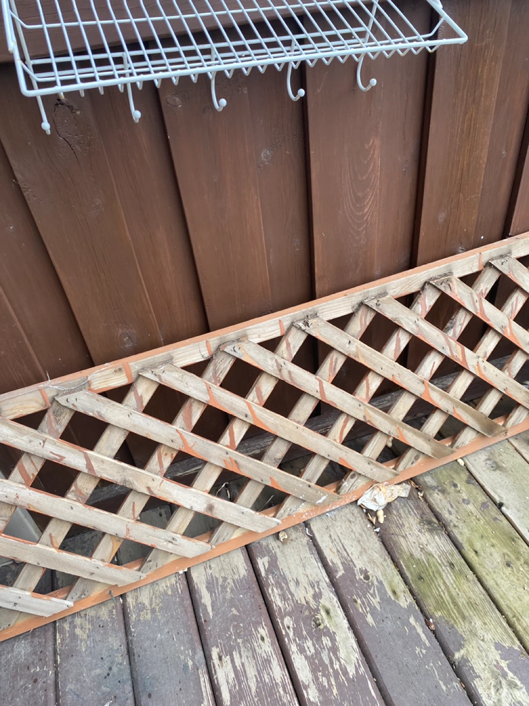 Wooden Lattice Trellis Panel