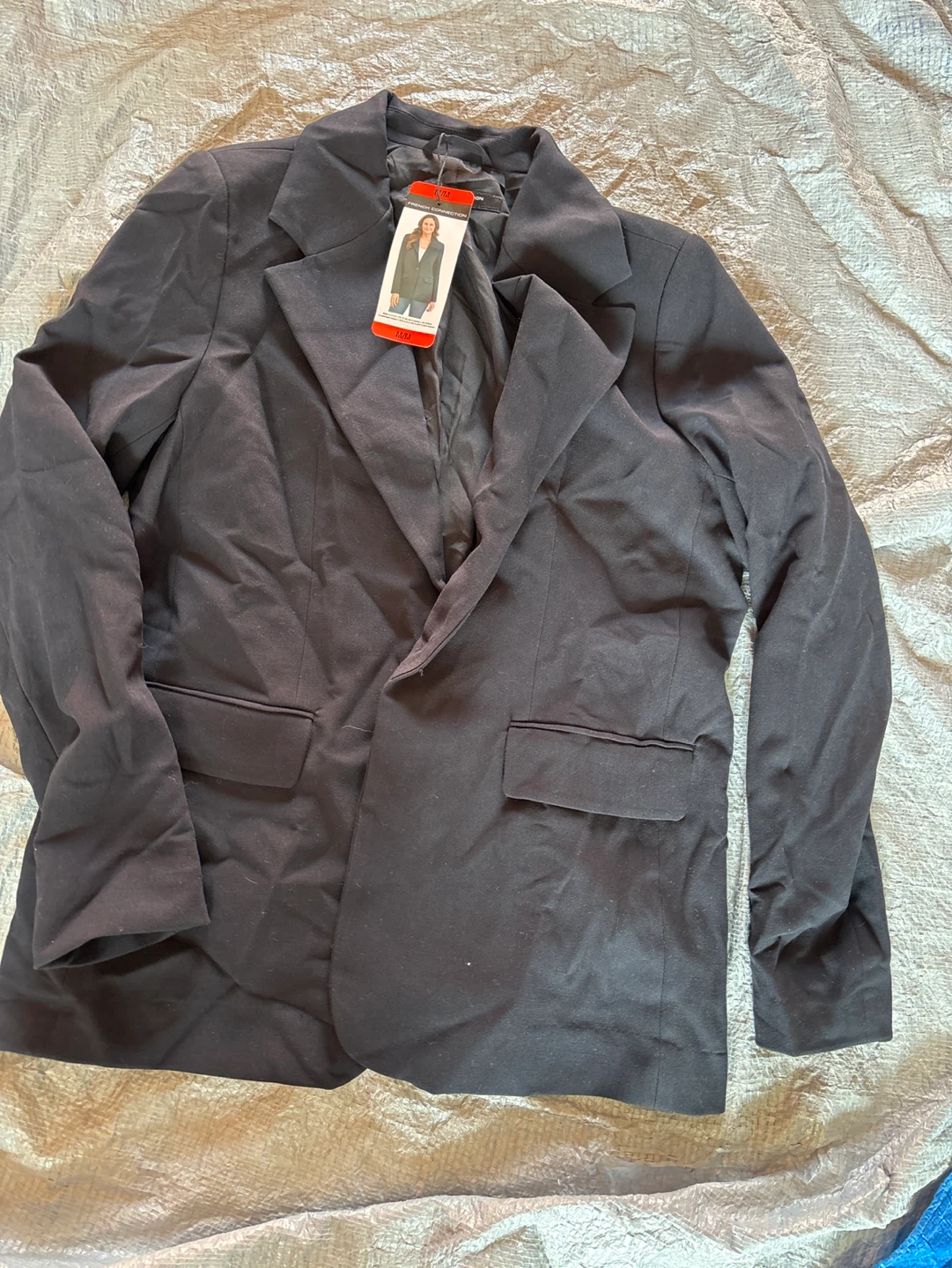 French Connection Women's Black Blazer - Medium
