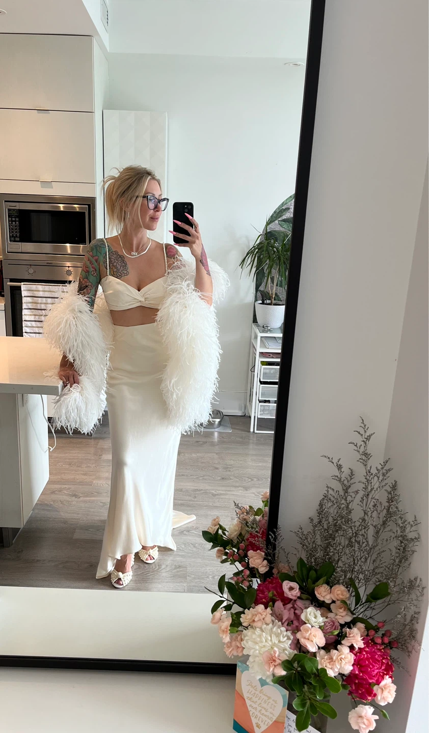 6’ Premium Ostrich Feather Boa - photo 2