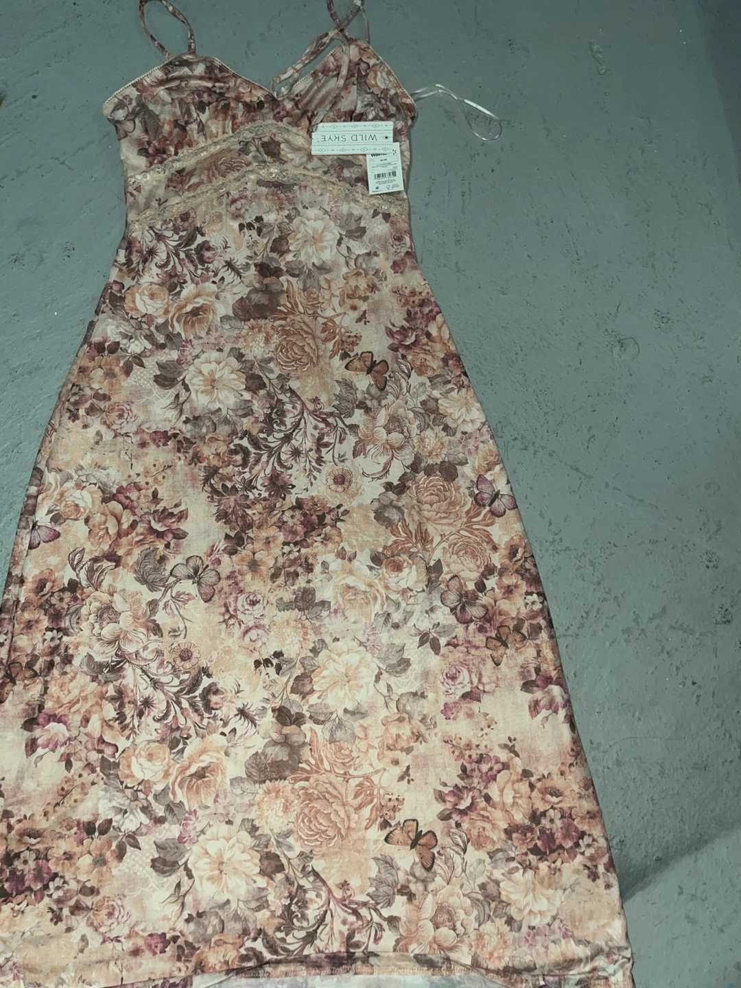 Wild Skye Floral Slip Dress M/M