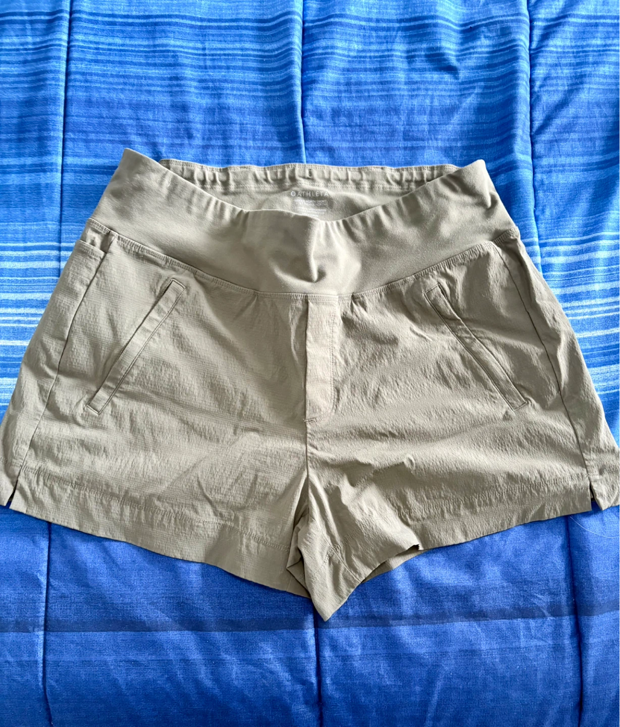 Army Green Athletic Shorts