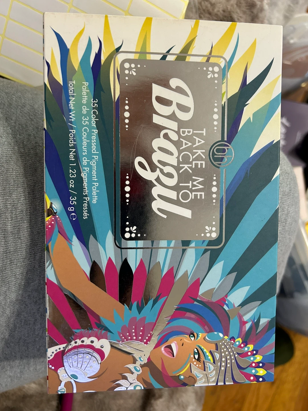 Brazil 35 Color Pressed Pigment Palette
