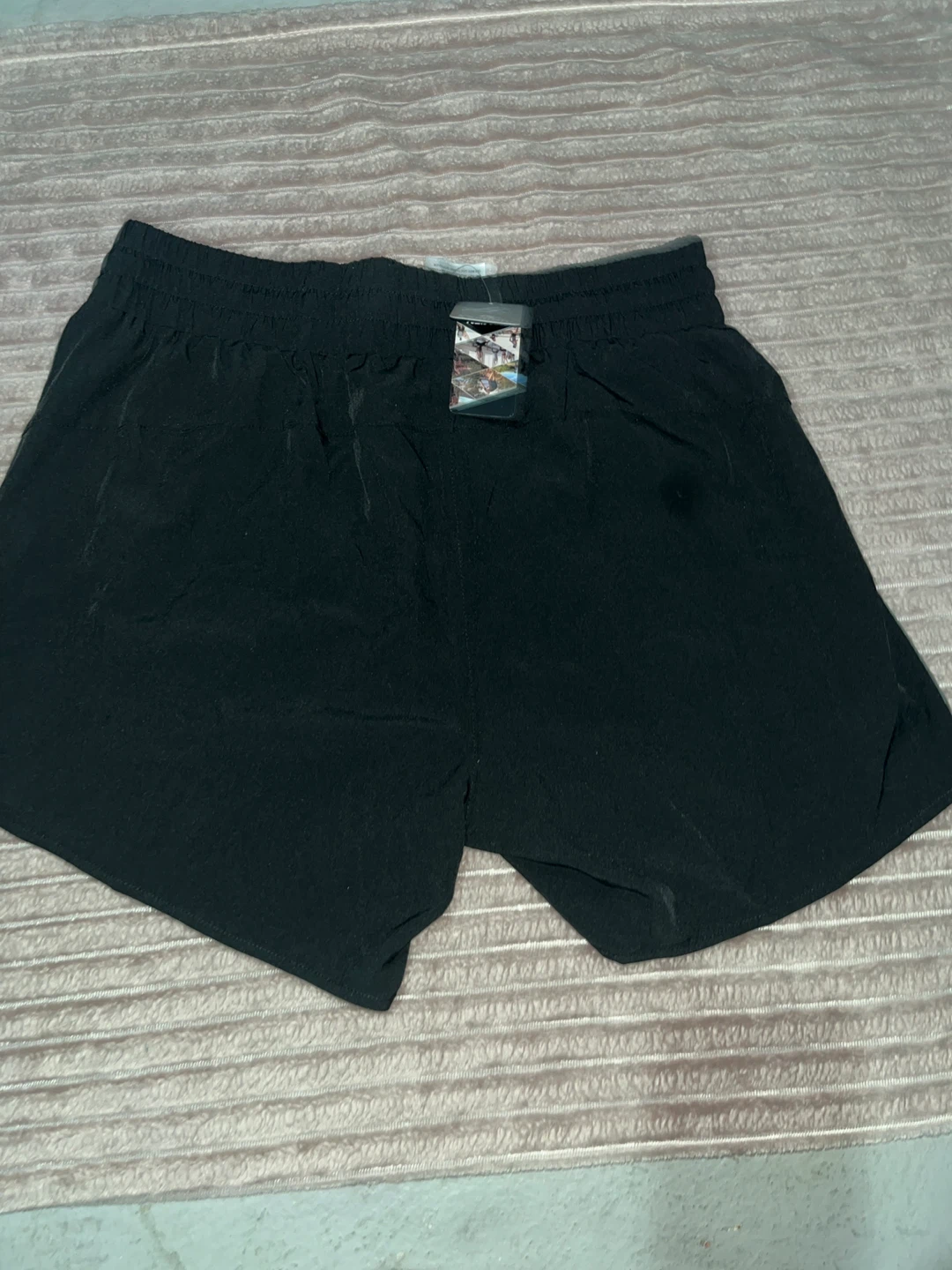 ksmien Black Athletic Shorts - Size L - photo 4