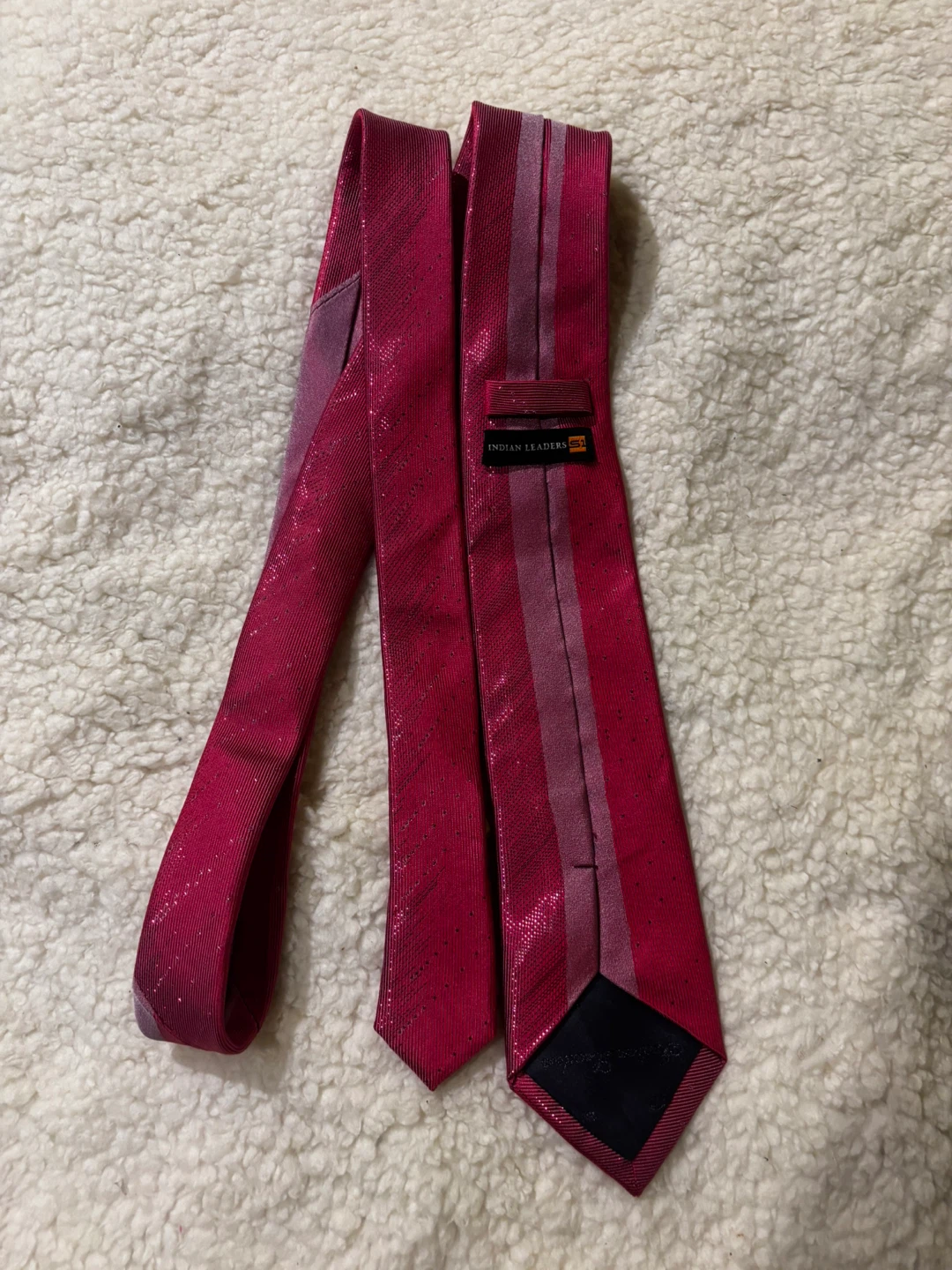 Indian Leaders S1 Pink Sparkle Necktie - photo 4