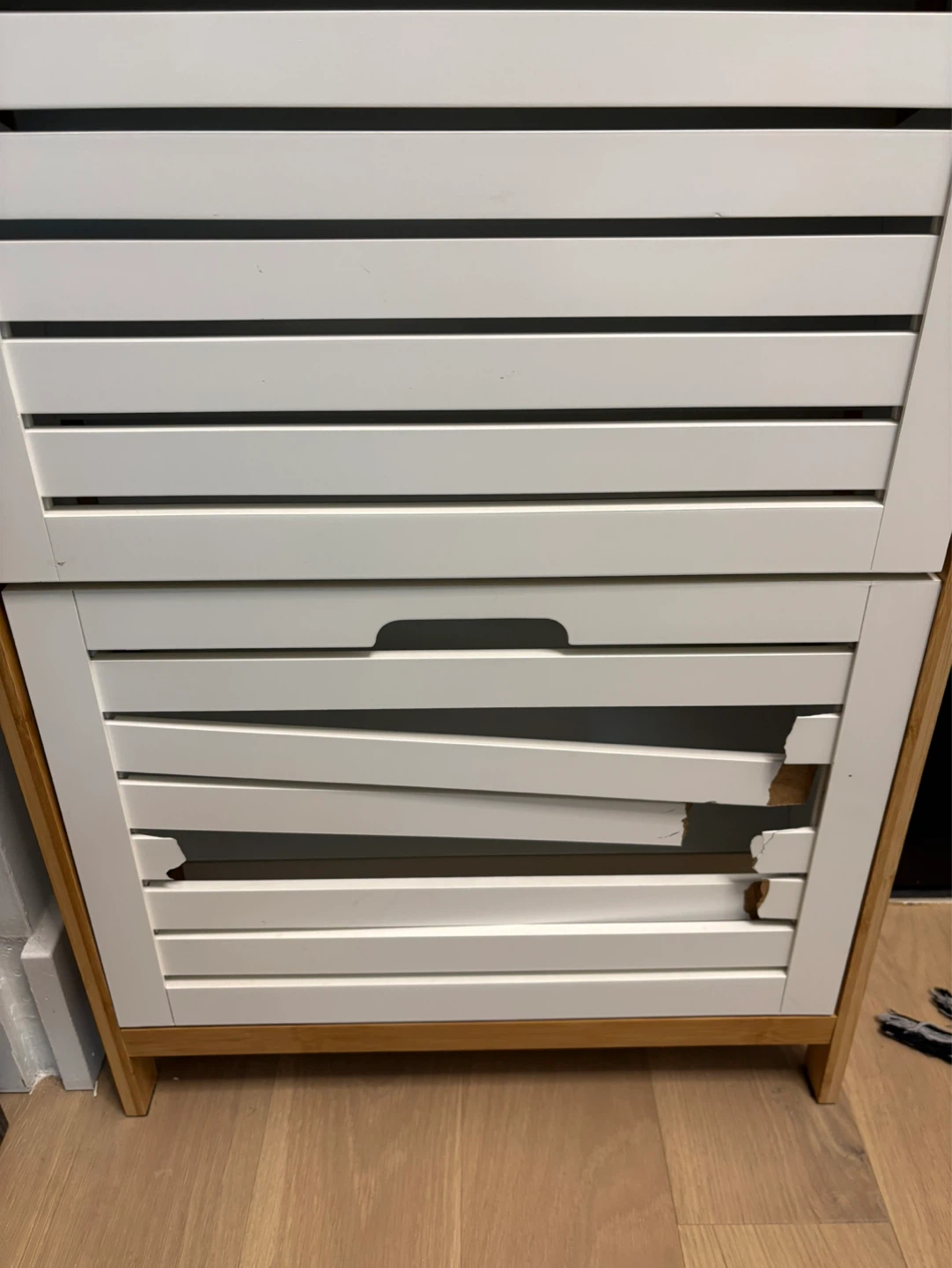 Wood Shoe Cabinet - photo 3