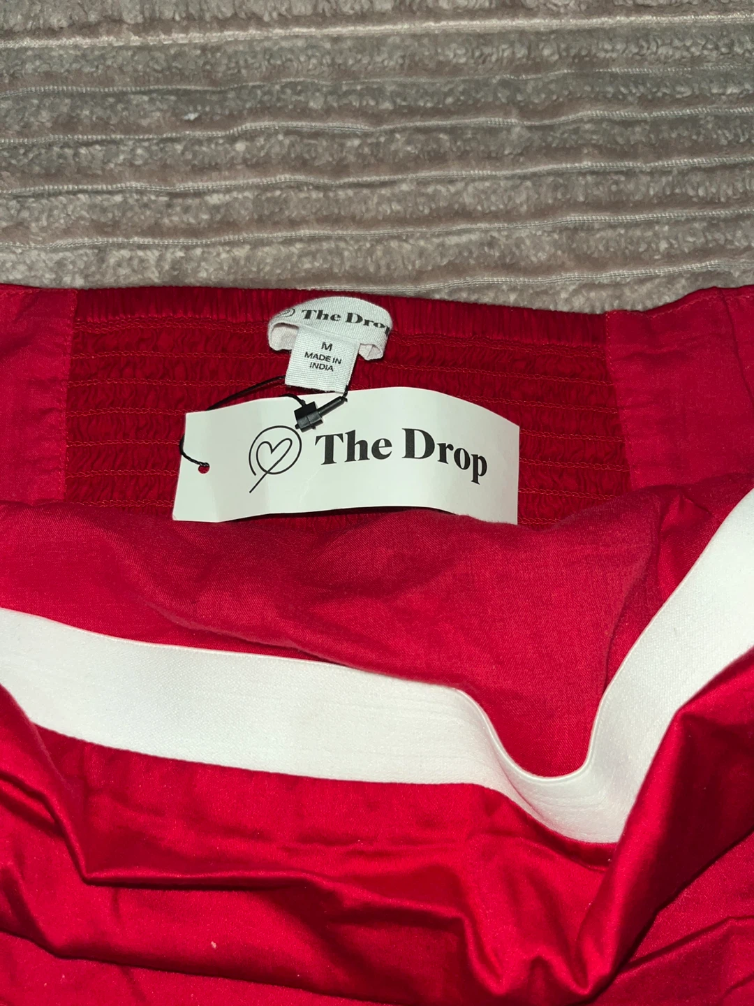 The Drop Red Strapless Dress Size M - photo 2