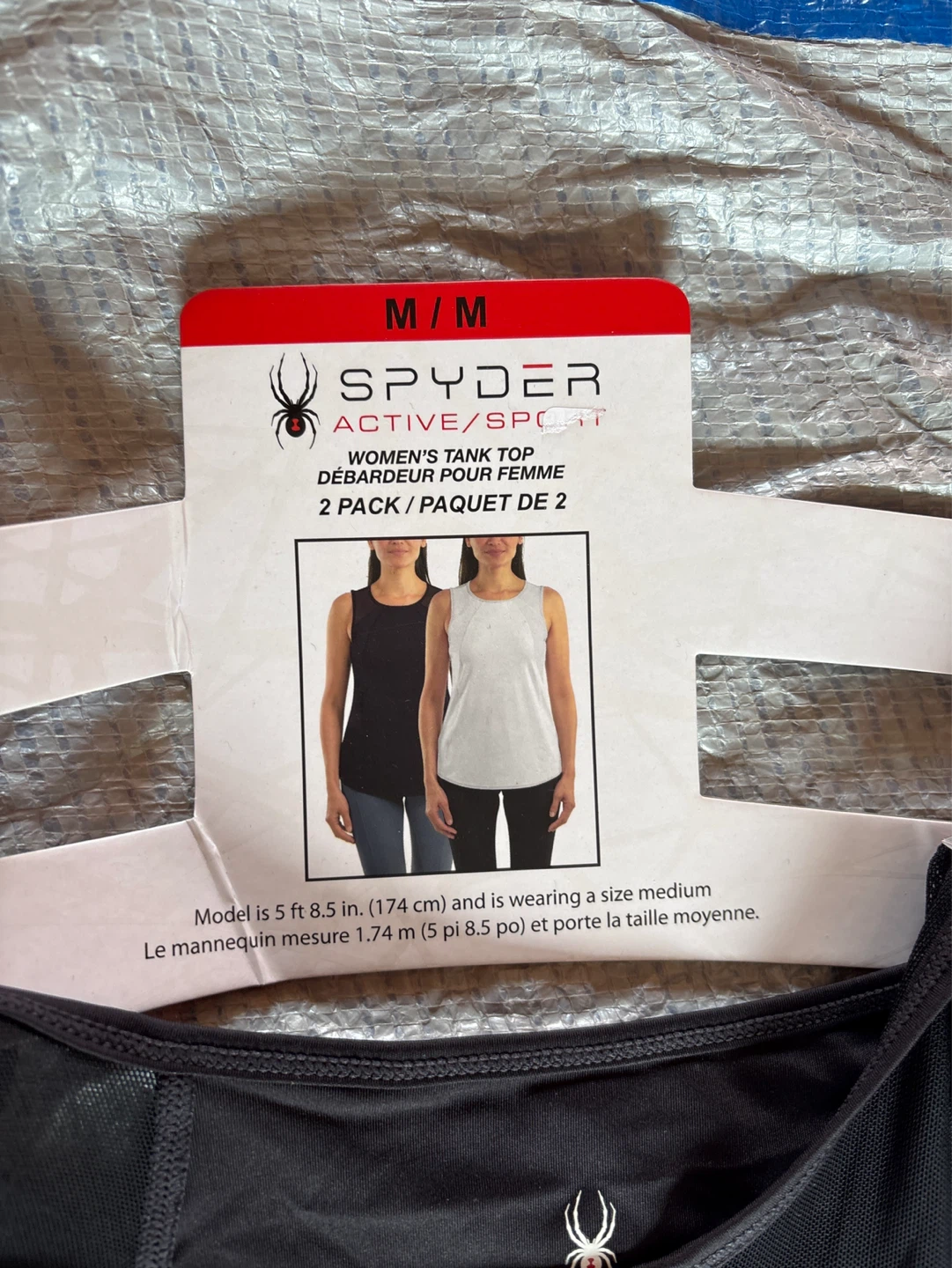 Spyder Women's Active/Sport Tank Top 2 Pack - Medium - photo 2