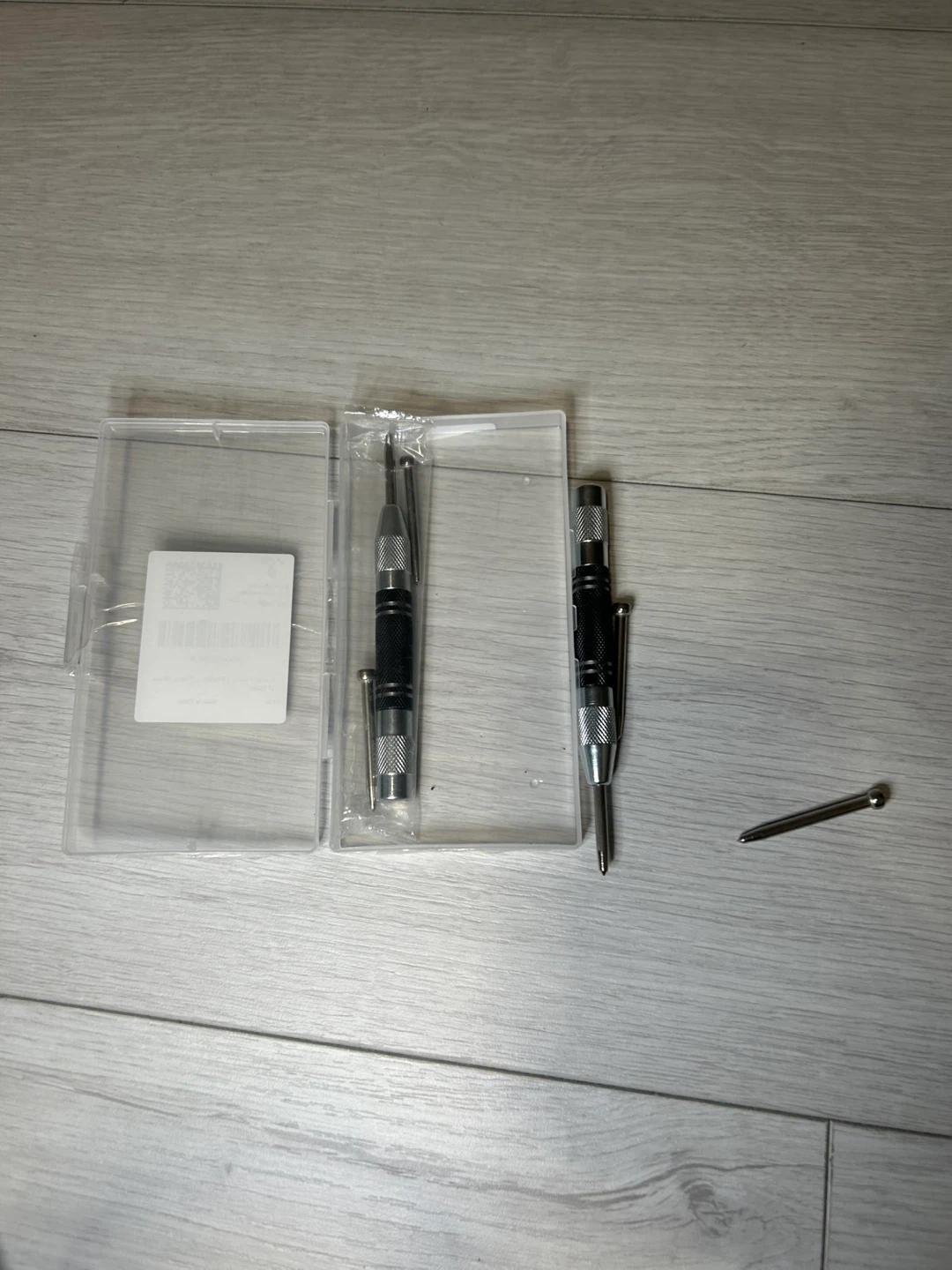 Center Punch Set (2 Pcs) - Plastic & Glass - photo 2