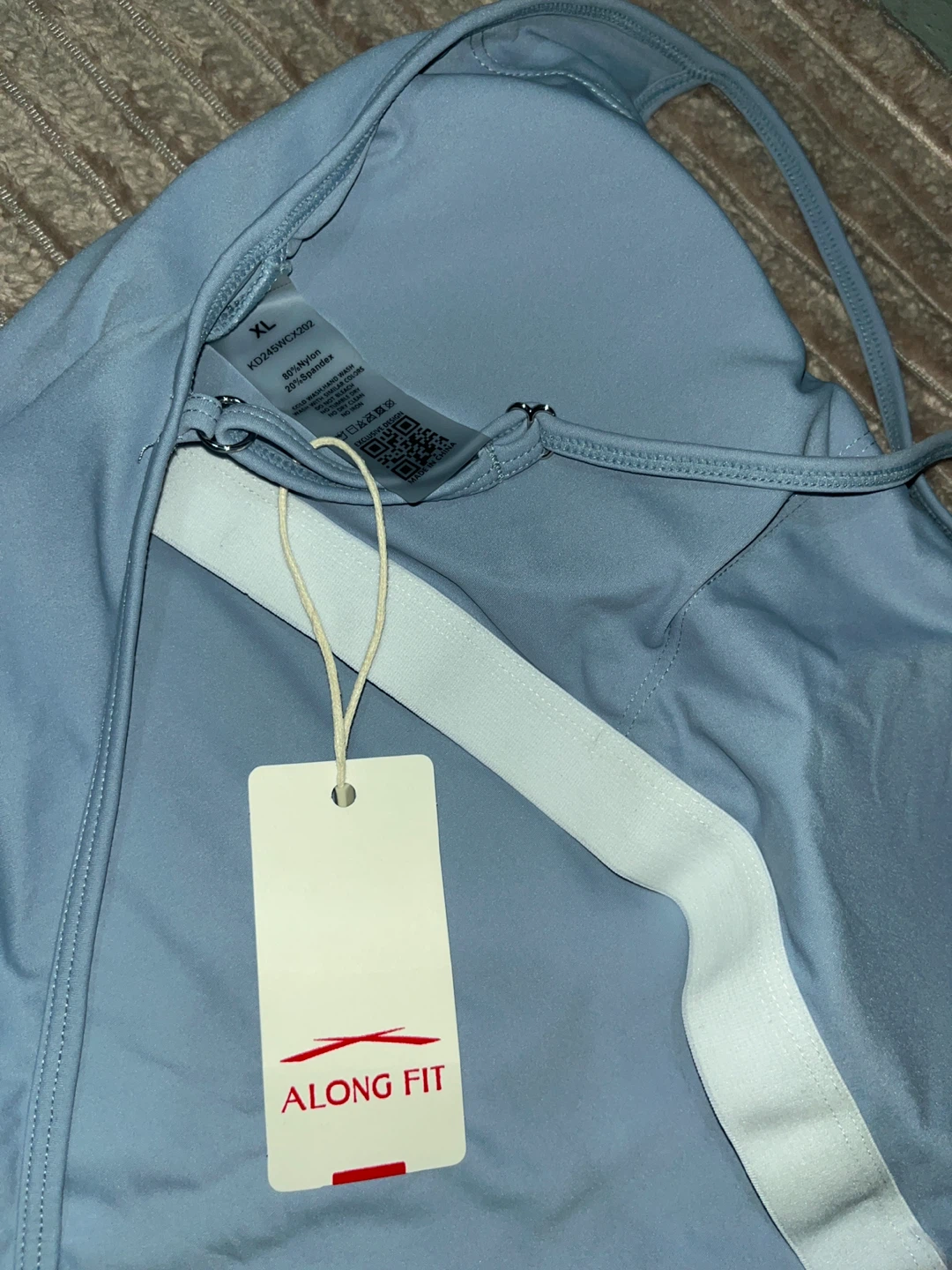 Along Fit Blue Romper Size XL - photo 3